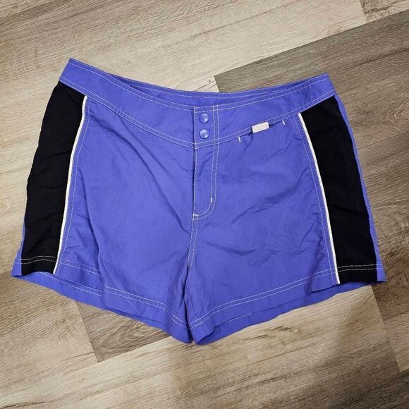 L.L.Bean women's Sports shorts Size 14 water resistant Nylon Superflex - Picture 1 of 8